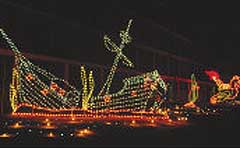 boardwalk christmas lights